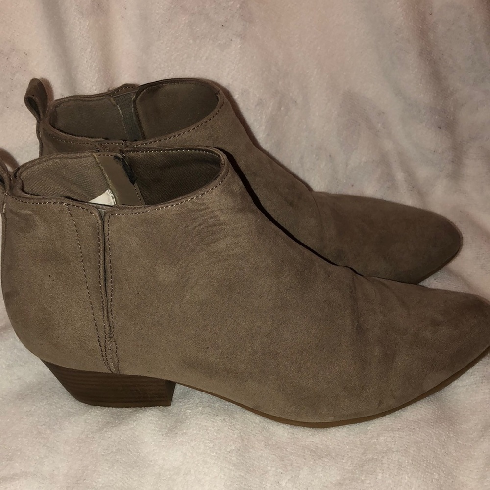 Tan Booties